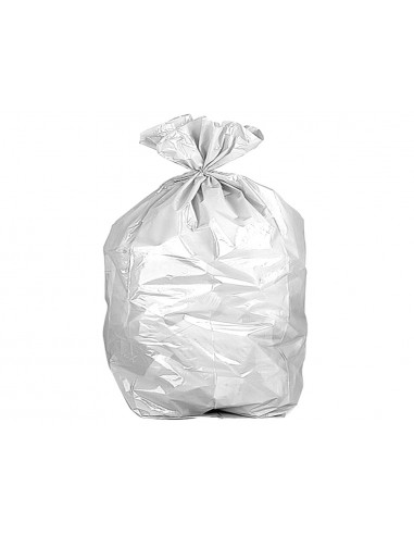 Bolsa basura domestica blanca con...