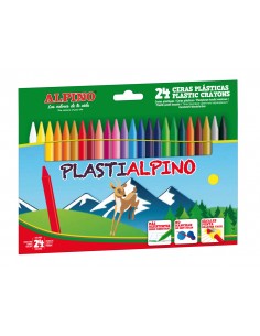 Lapices cera alpino plasti... 2