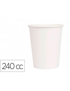 Vaso termico carton blanco...