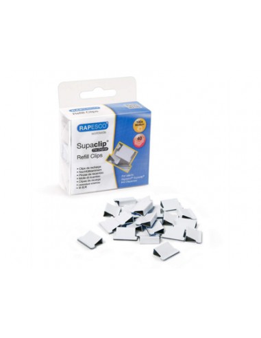 Supaclips rapesco capacitat 40 fulls...