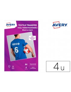 Papel transfer avery...