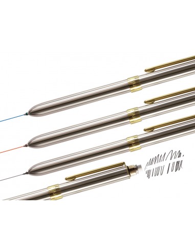 Boligrafo milan multifuncion cromado...