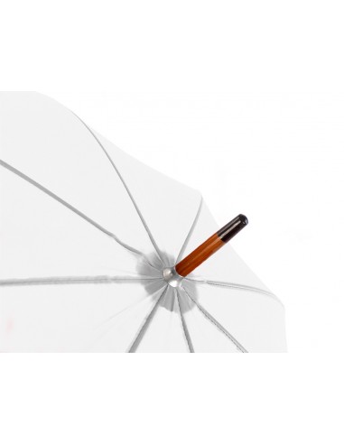 Paragues de poliester blanc 105 cm de...