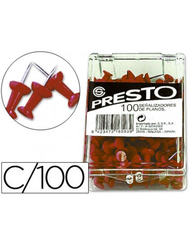 Señalizador de planos q-connect rojo...