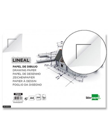 Paper dibuix liderpapel 210x297mm...