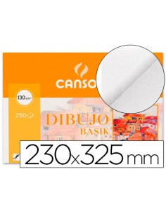 Papel dibujo basik 23x32.5...