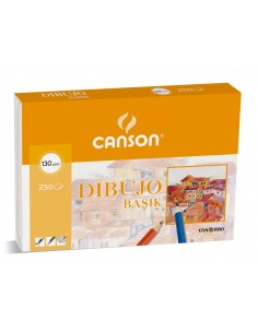 Papel dibujo basik 32.5x46... 2