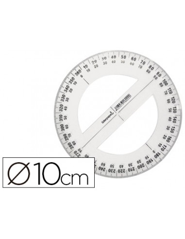 Circul plastic liderpapel 10 cm