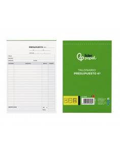 Talonario liderpapel...