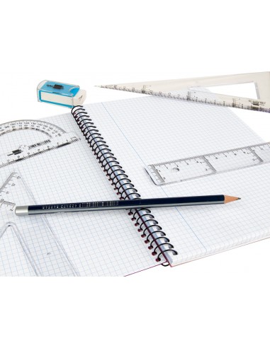 Joc esquadra i cartabó 25cm regla...