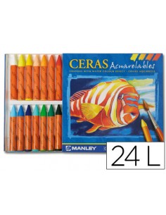Lapices cera manley...