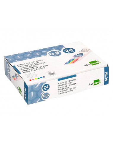 Mines liderpapel colors assortits 0,5...