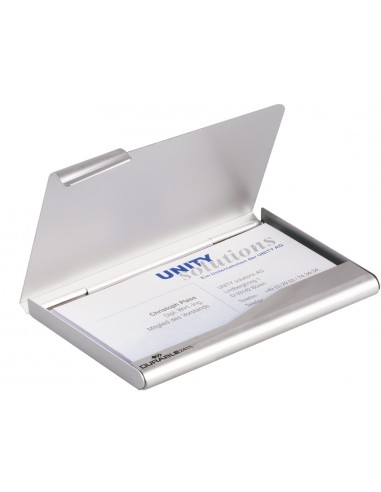 Tarjetero durable aluminio capacidad...