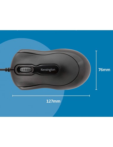 Ratolí kensington optic 800 dpi negre