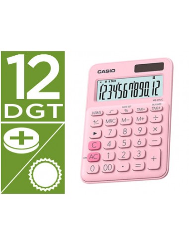 Calculadora casio ms-20uc-pk...
