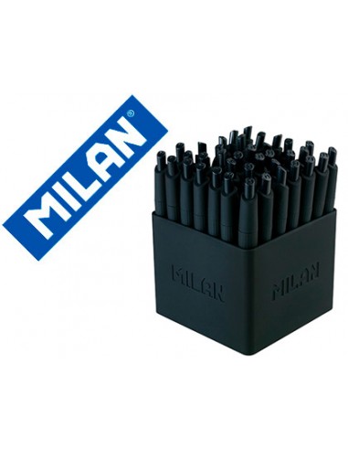 Boligrafo milan p1 retractil 1 mm...