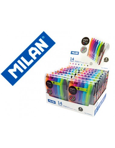 Boligrafo milan p1 retractil 1 mm...