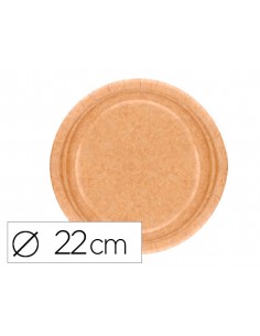 Plato carton biodegradable...