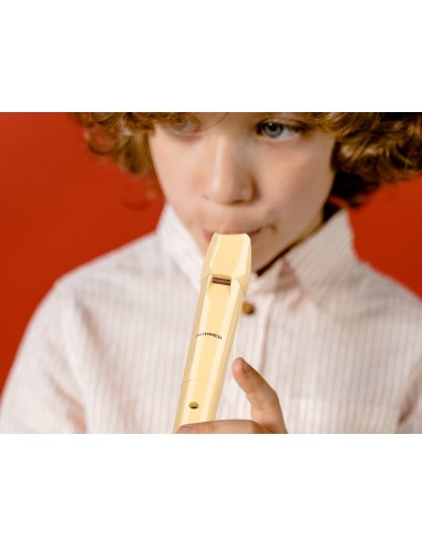 Flauta hohner 9508 color marfil funda...