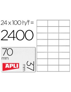 Etiqueta adhesiva apli 1273...
