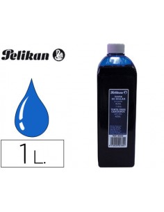 Tinta tampon pelikan azul...