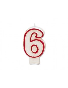 Vela aniversari liderpapel nº6