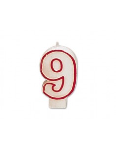 Vela aniversari liderpapel nº9