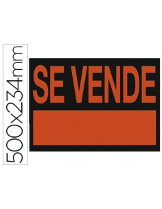 Cartel plastico archivo...