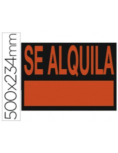 Cartel plastico archivo...