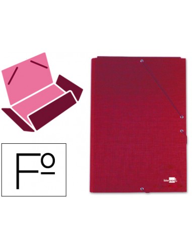 Carpeta liderpapel gomas folio 3...