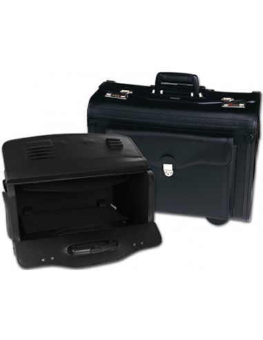 Maletin atache pilot q-connect negre...