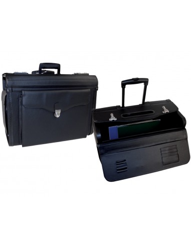 Maletin atache pilot q-connect negre...