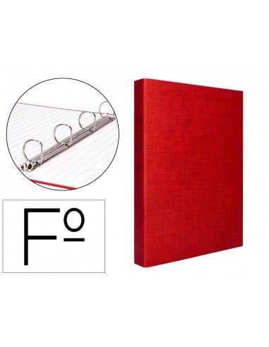 Carpeta de 4 anillas 25mm mixtas...