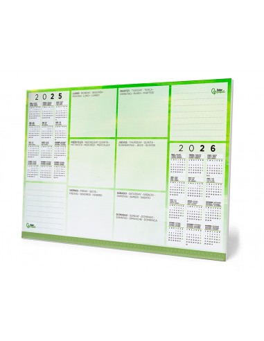 Planning sobretaula setmanal...