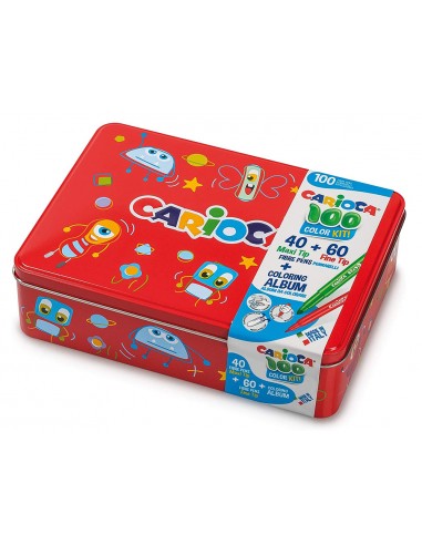 Rotulador carioca color kit caja...