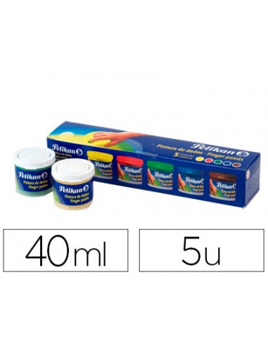 Pintura a dits pelikan 40 ml cd/40s...