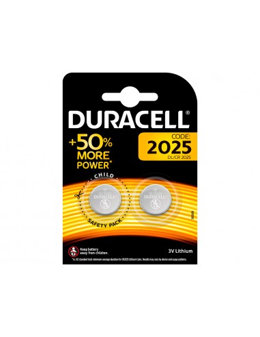 Pila duracell alcalina boton cr2025...
