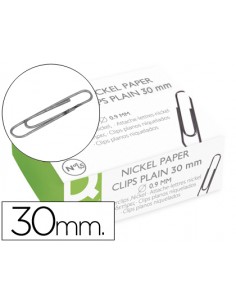 Clips niquelats q-connect...