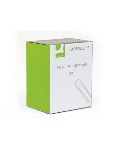 Clips niquelats q-connect nº1,5 30 mm...