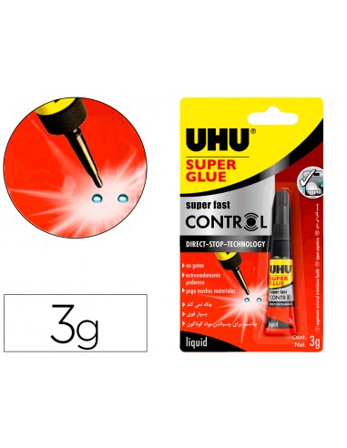 Enganxa uhu instataneu control...