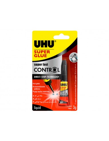 Enganxa uhu instataneu control...