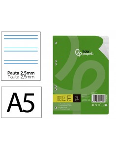 Recambio liderpapel din a5...