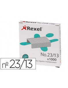 Grapas rexel 23/13 acero...