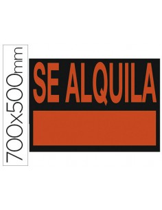 Cartel plastico archivo...