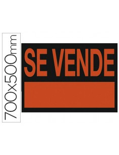 Cartel plastico archivo...