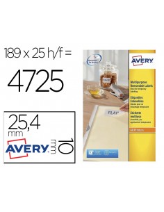Etiqueta adhesiva avery...