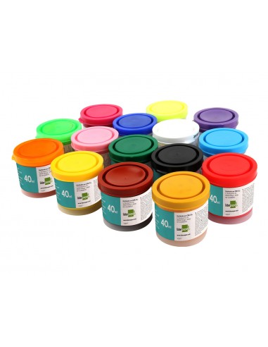 Tempera liderpapel escolar 40 ml verd...