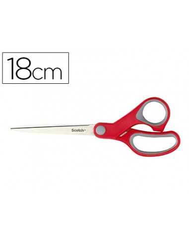 Tijera oficina scotch confort 18 cm...