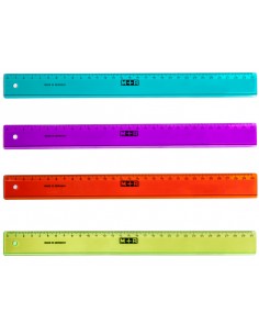 Regla m+r 30 cm plastico... 2