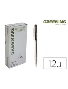 Boligrafo greening negro...